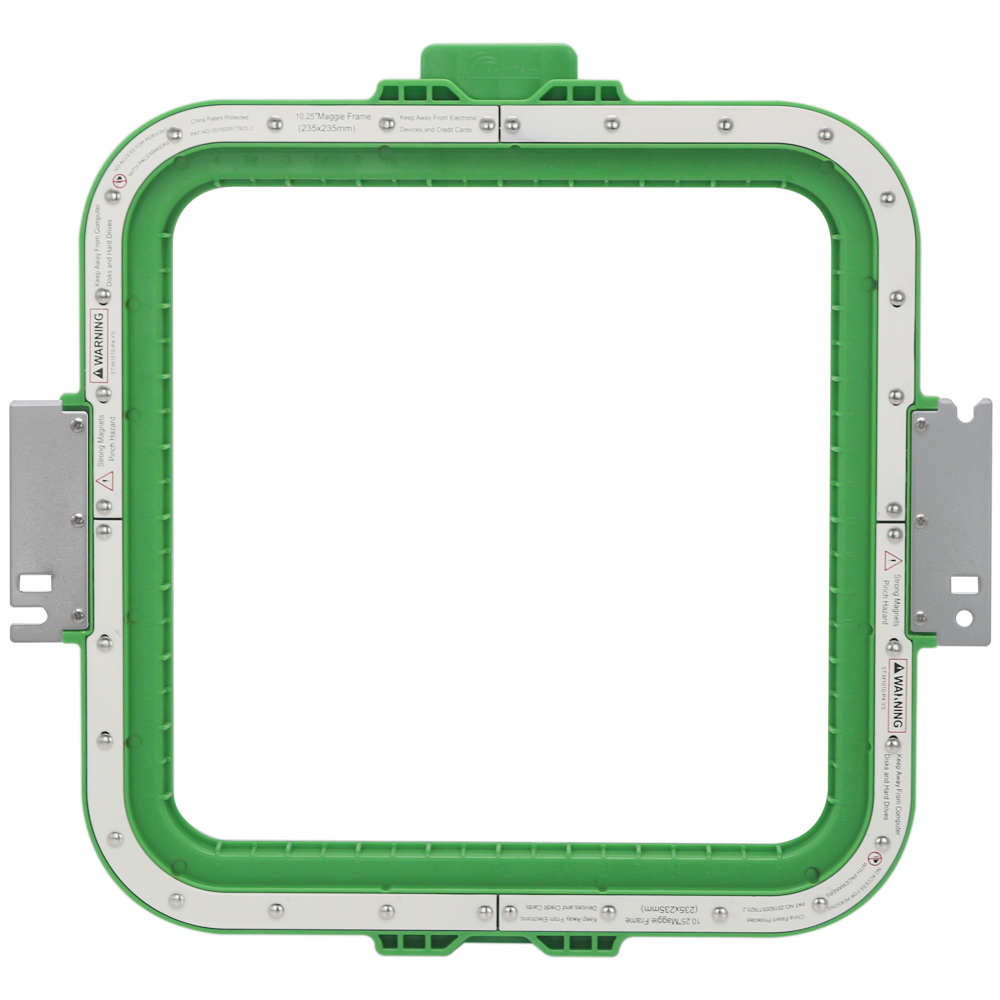 Магнитная рамка 10 ''x 10'', магнитный обруч для Tajima 360 мм, магнитный обруч для вышивания, обручи