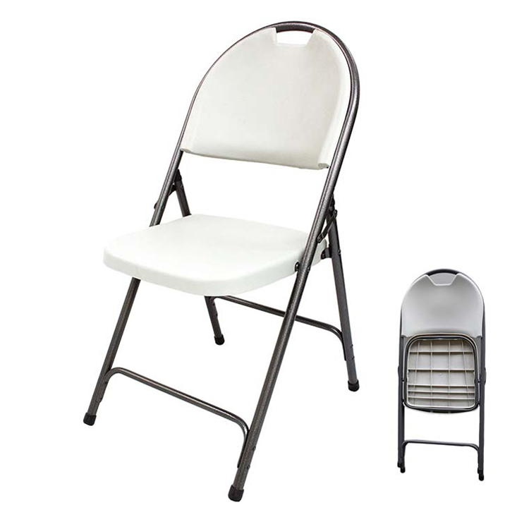 Modern Hotel white Plastic Furniture Foldable Chairs Garden Outdoor Plastic Chair