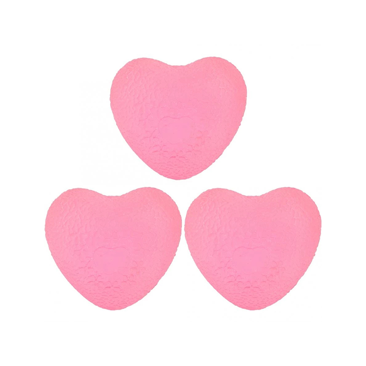 Amazon Sale Heart Shape TPR Fingers Silicone Grip The Ball Soft Therapy Exercise Grip Hand Massage Ball Hand Grip Fitness Ball