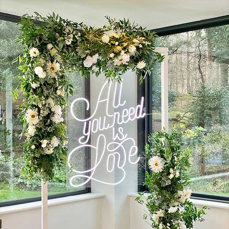 DropShipping Wholesale custom design birthday Christmas party decoration children's room LED neon lights