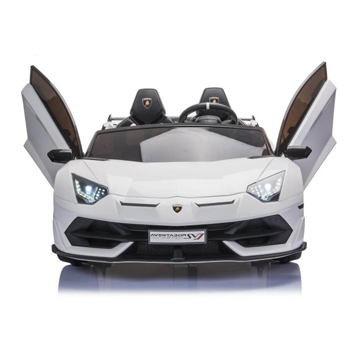 licensed Lamborghini Aventador SVJ Two Seat Electric Car For Kids 3 8 years old
