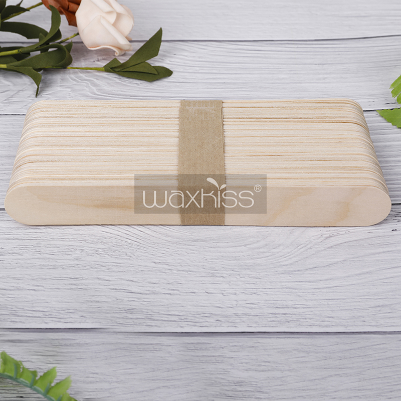 Средство для удаления волос WAXKISS, палочка для депиляции, одноразовый аппликатор для депиляции сахарной и депиляции, 150x18x1,6 мм