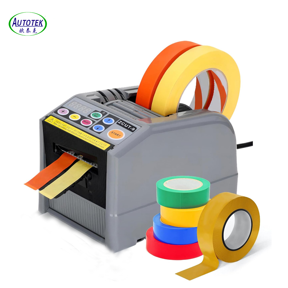 OEM ODM electrical automatic adhesive tape dispenser auto ribbon cutter machine