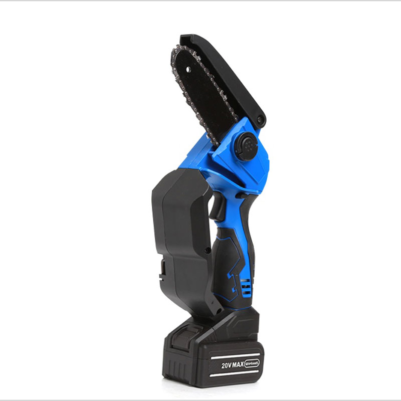 Wintools portable powerful one-hand operated Li-ion Cordless log chain saw