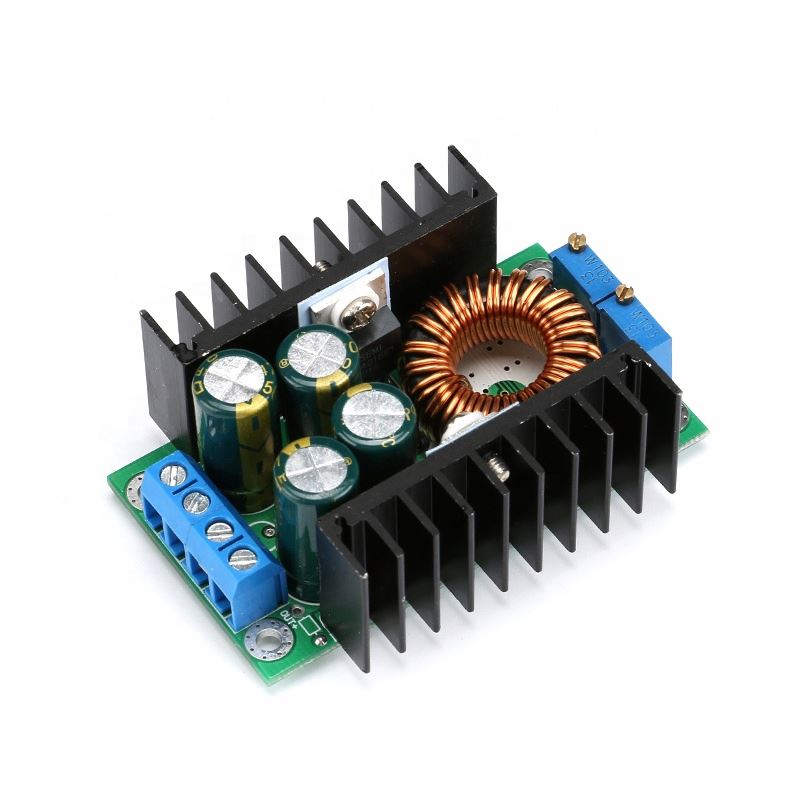 DC-DC CC CV понижающий преобразователь вольт Шаг вниз 12V 19V 24V автомобиль обеспечение резервного питания для ноутбука модуль 7-40V до 1,2-35 в 8A 300 Вт со светодиодным индикатором