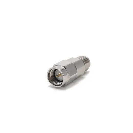 TRL Series SMA Male To Female Stainless Steel RF Adapter Stainless Steel Frequency Up To 26.5Ghz SMA-JKG