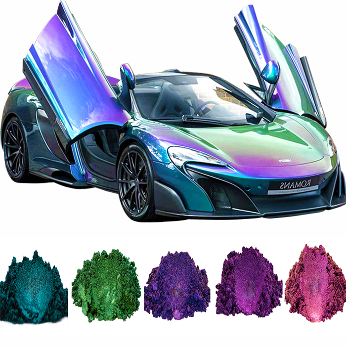 titanium chameleon Strong Effect Cameleon Powder Color Changing Chameleon Pigment for Nail Art Resin Car Paint