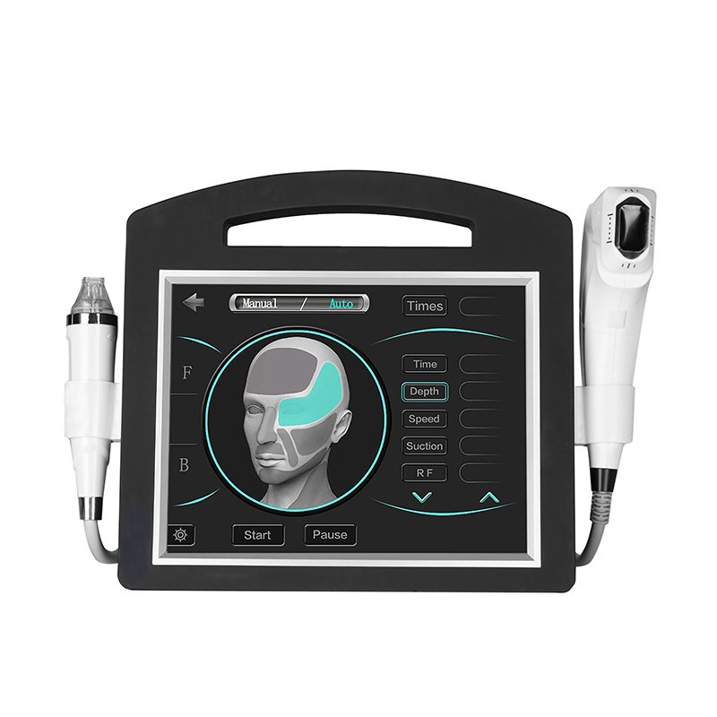 2 в 1 4d hifu + микроиглы частичный rf hifu машина для подтяжки лица удаление морщин машина
