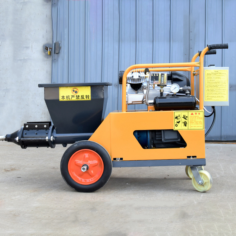 Higher Efficiency 311 Mortar Sprayer Wall Cement Spray Plaster Machine 220V 380V Concrete Spraying Machine
