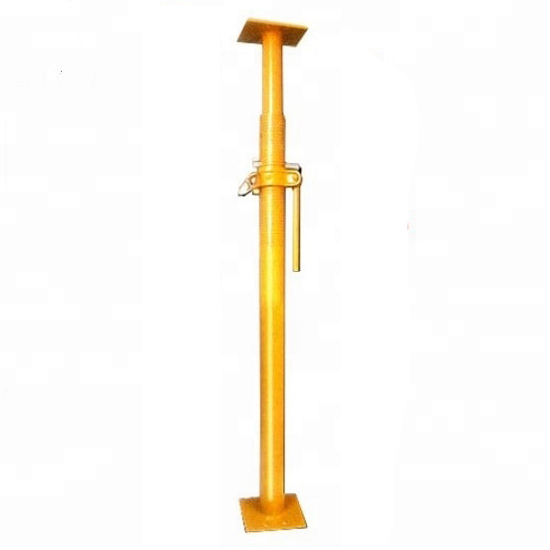 pre galvanized telescpicos jack shore construction cast handle heavy duty steel adjustable props
