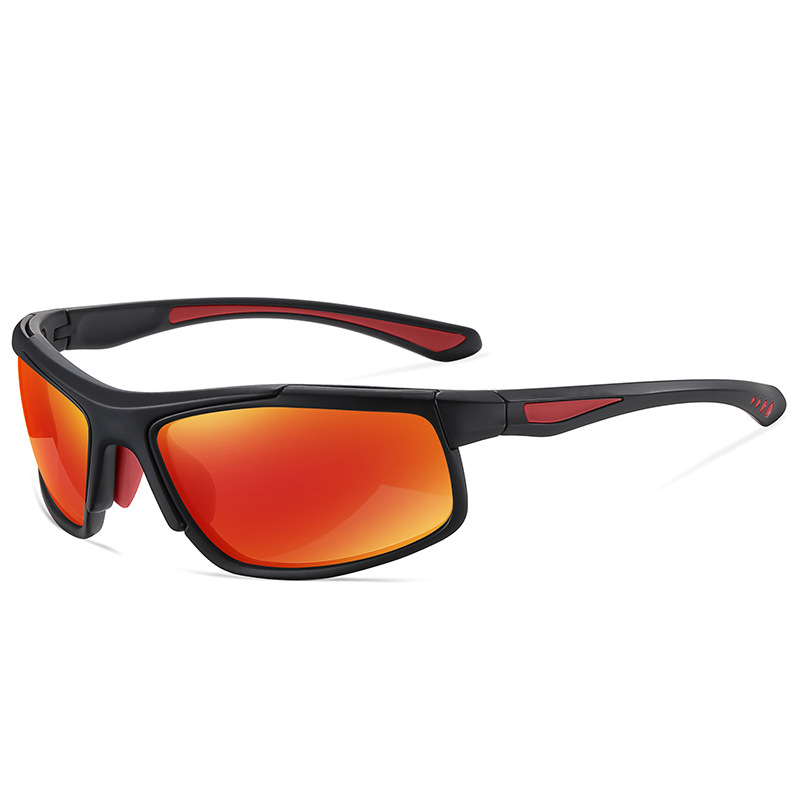 Ready stock high quality fashion TR90 sport Polarized sunglasses Men's sunglasses 2024