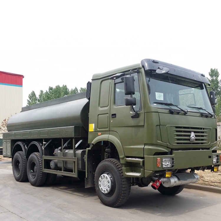 SINOTRUK HOWO 6X6 AWD 336HP 18,000L топливный танкер модель ZZ2257N4657A для внедорожного использования