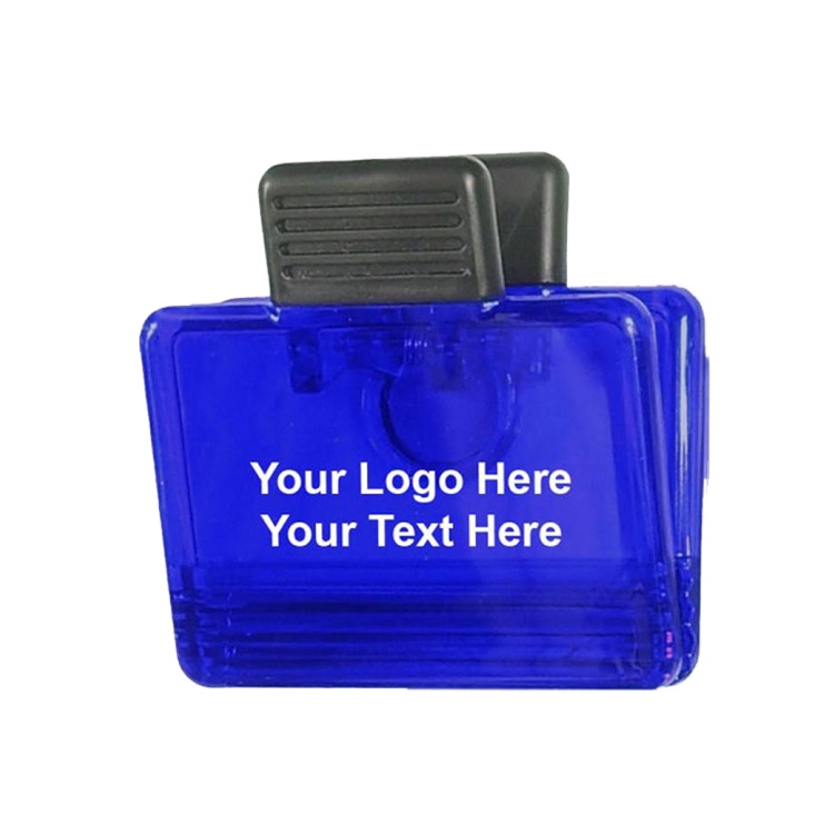 Jumbo Personalized Rectangle Plastic Strong Magnetic Fridge Memo Notes Clips for promotional gifts