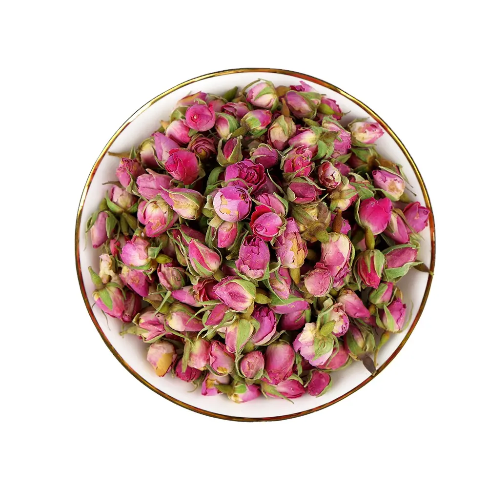 Bulk Supply Blooming Rose Tea Pink Rose Buds Flower Tea For Breast And Reduce Wrinkles