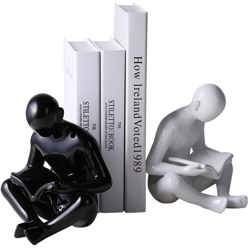 Керамические подставки для книг для чтения, украшения для дома, Декор, подставка для книг для офиса, рабочего стола, подставка для книг, украшение для дома, подставка для книг