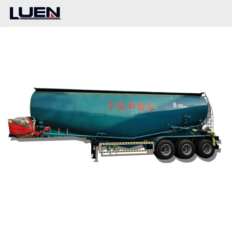 2021 Hot Trailers 45 Ton 60 Tons Revolving Diesel Engine Air Compressor bulk cement Trailer Made In China
