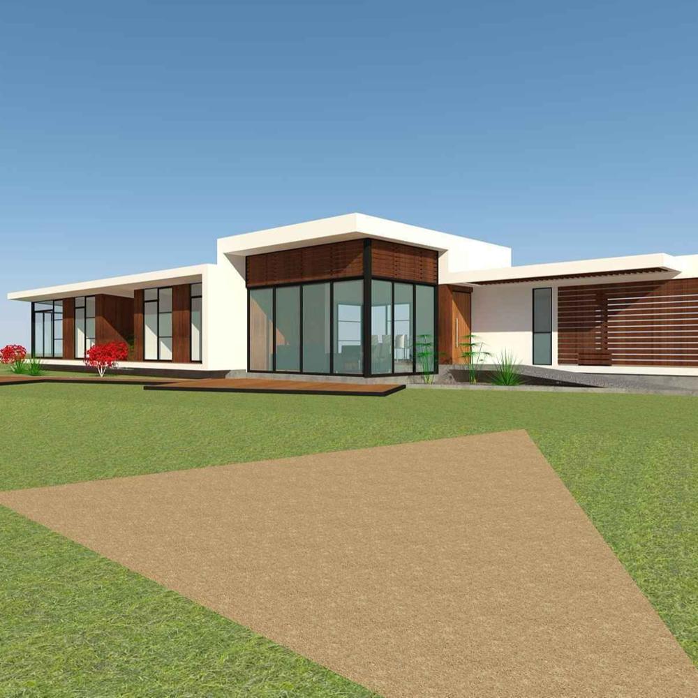 Современная вилла Daquan 186.5m2, легкий стальной каркас