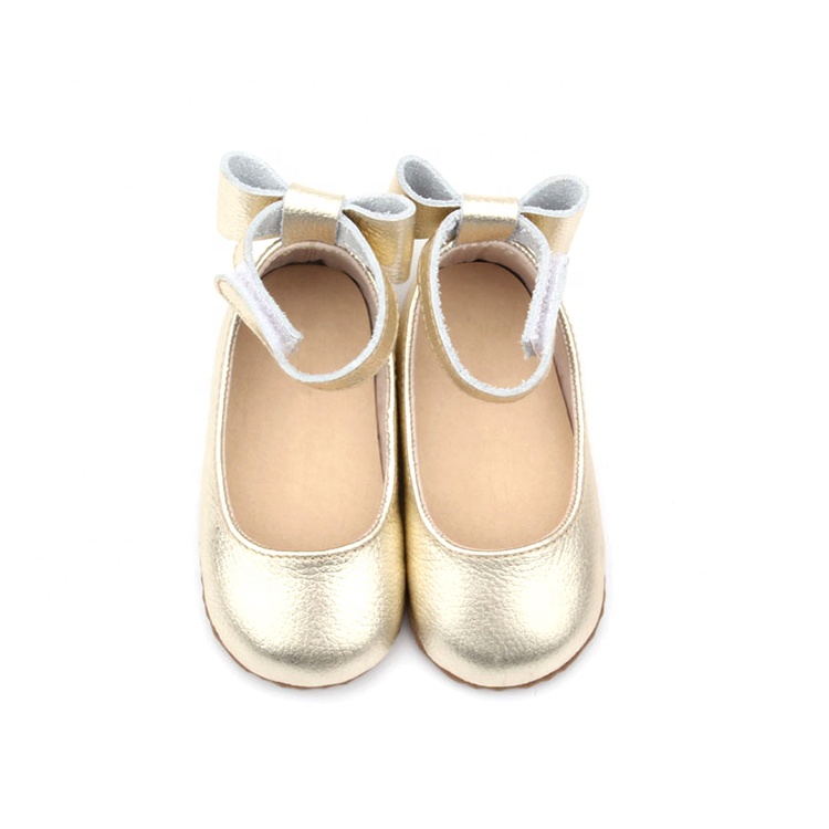 Genuine Leather Bowknot Mary Jane Shoes Kids Dress Shoes Baby