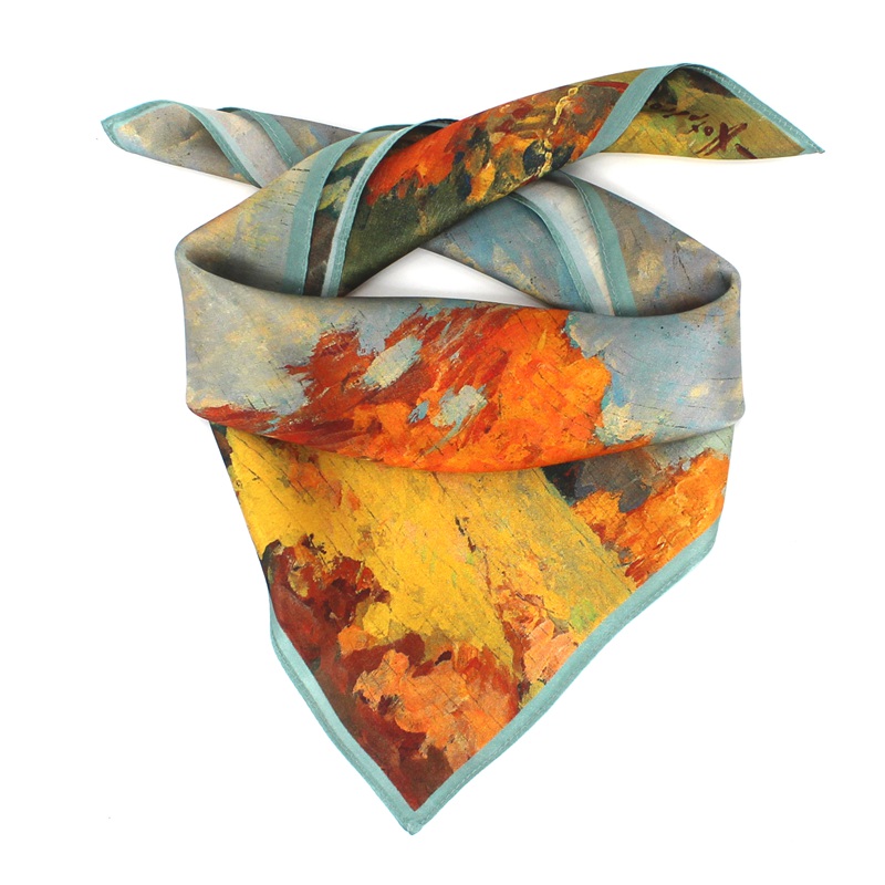 Manufacture wholesale Factory Manufacturing 100% Pure Silk Satin Women silk scarf custom printing