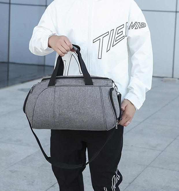 New large capacity sports gym bag simple leisure wet and dry separation waterproof custom travel bags