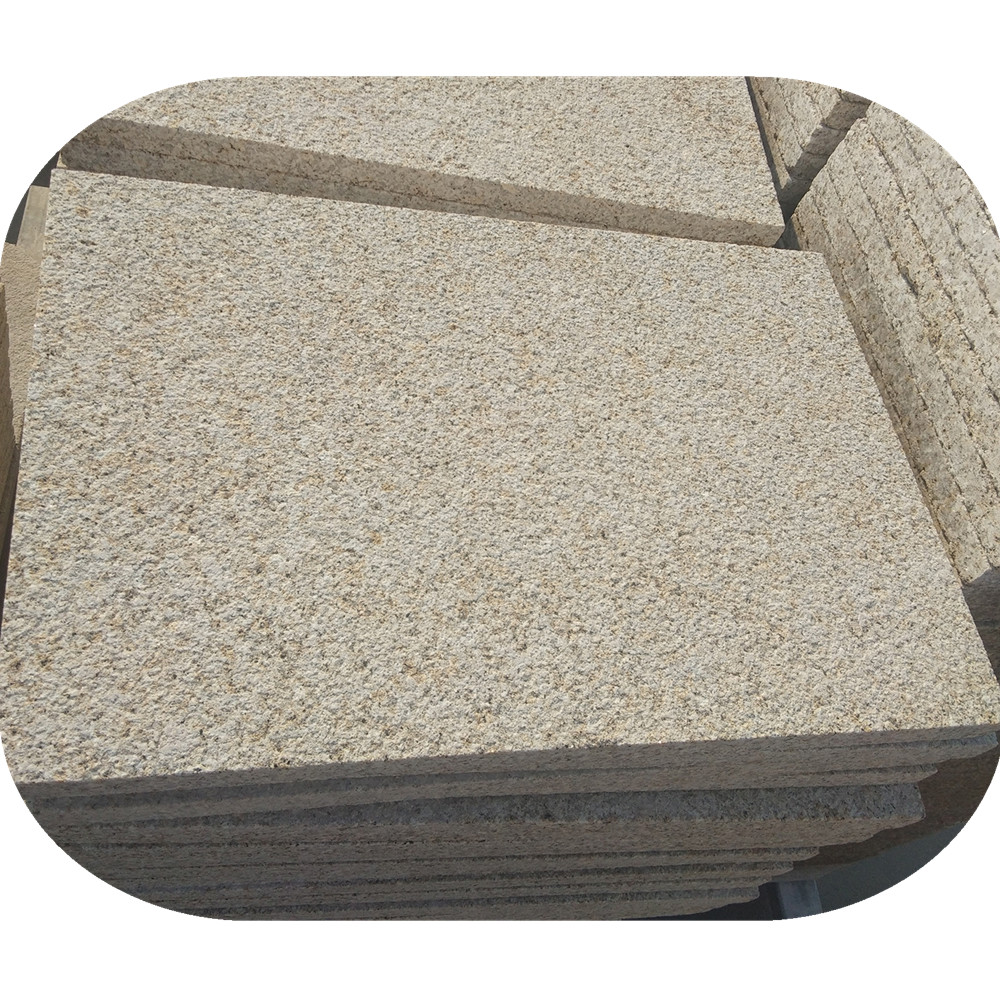 G350 China Crystal Yellow Rusty Granite Stone Tiles 60x60