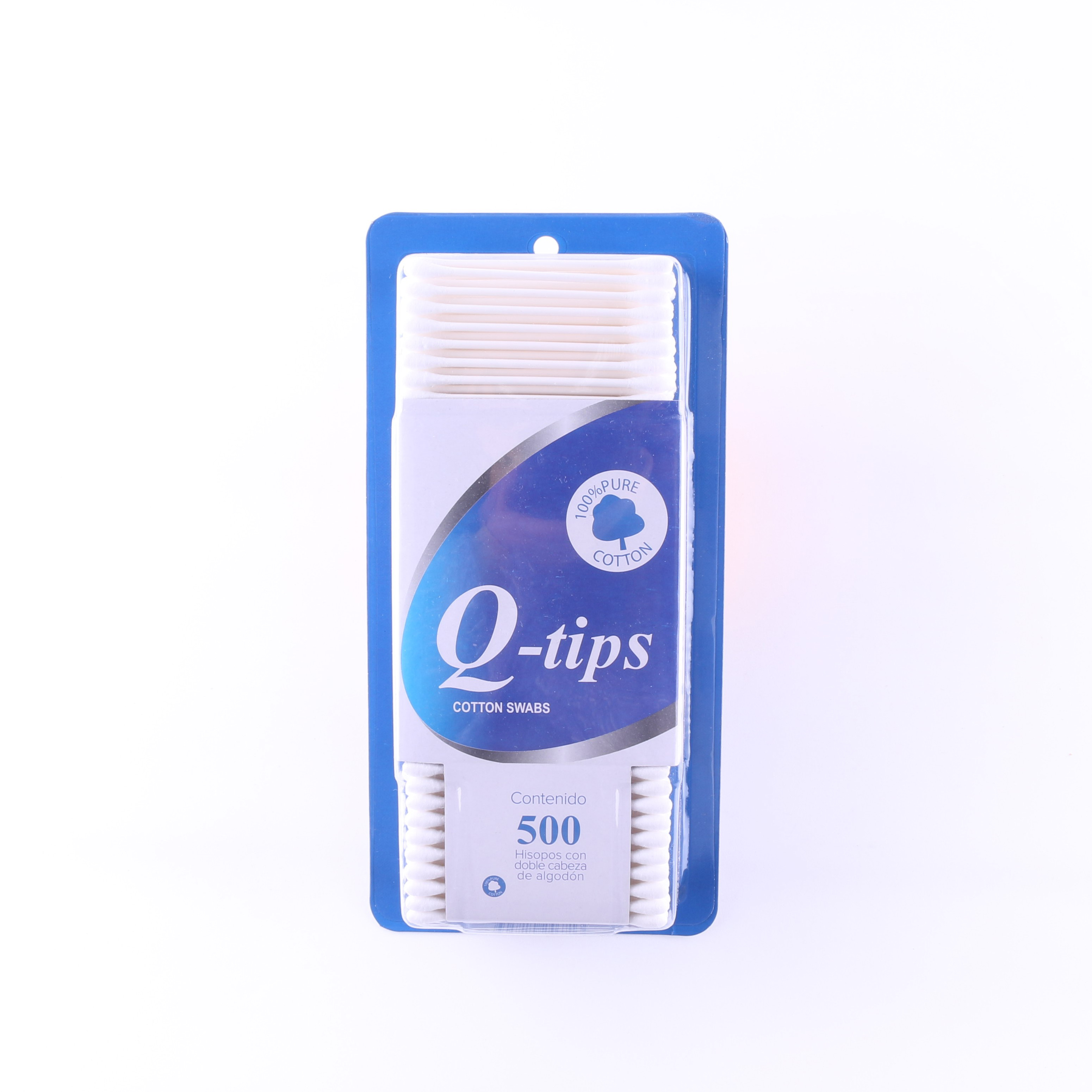500 шт. Бумажные палочки Q-tips, хлопковые палочки по заводской цене, ватные палочки Q Tips