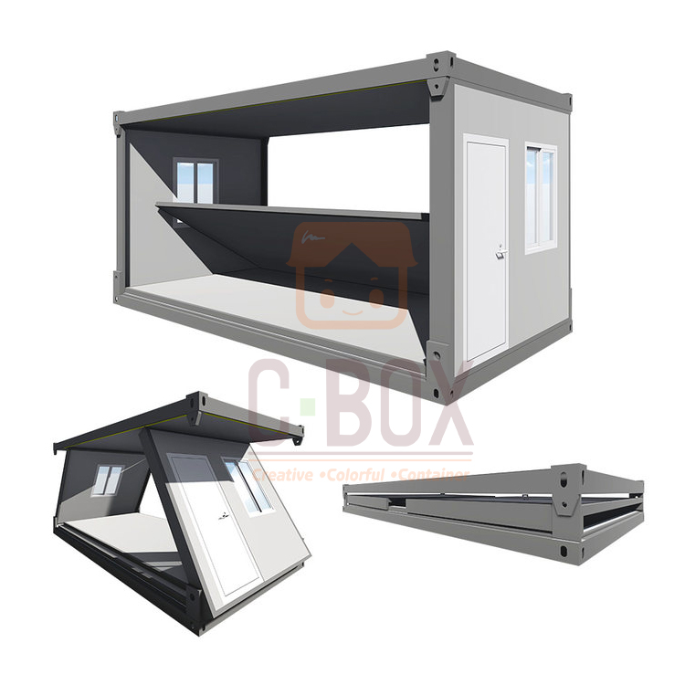 Cbox Folding Foldable Storage Container Moveable House Office Flat Pack Warehouse