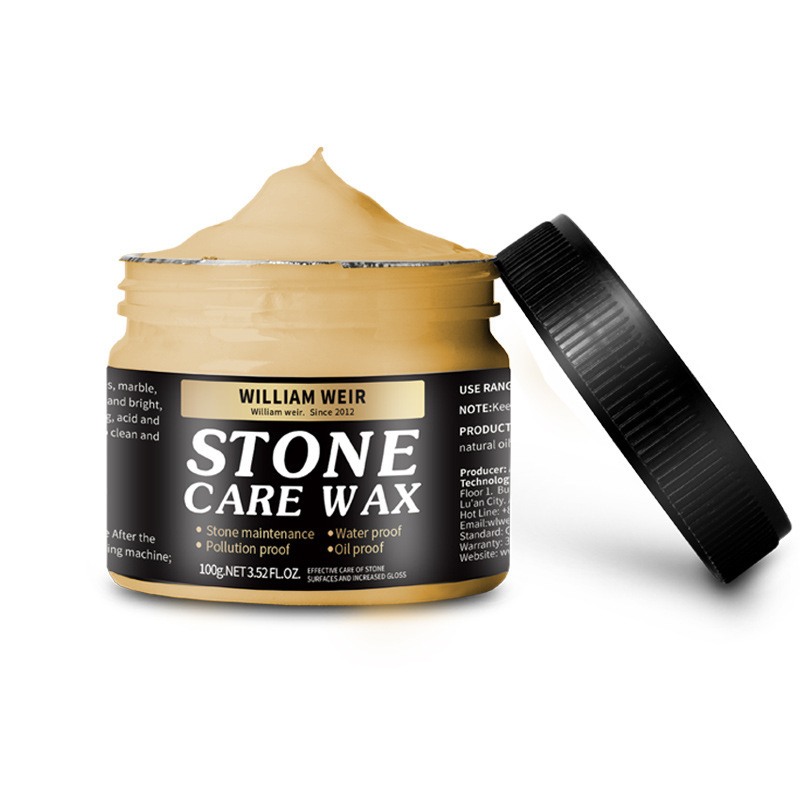 Polishing wax for stone marble maintenance