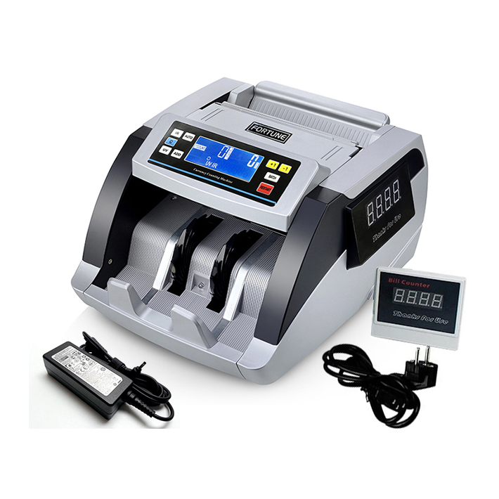Money Counting Machine with Detecting Function Bill Counter Financial Equipment Suitable For Multi-Currency Cash Counter
