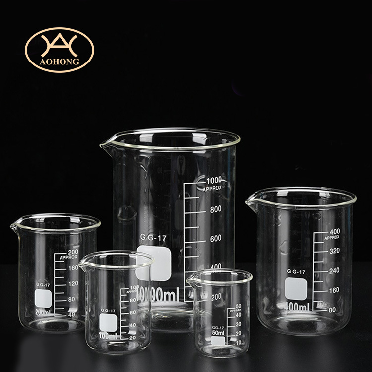 Hot Sealing Pyrex Glass Beaker Borosilicate Glass Beaker for Laboratory Glassware
