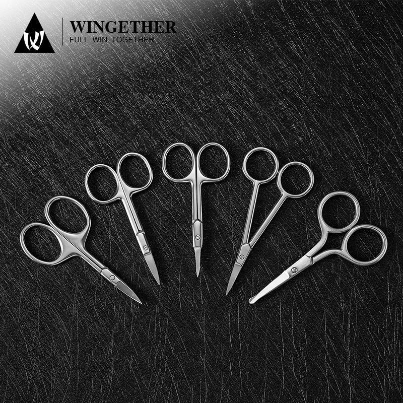 Лидер продаж на Amazon, русские Ножницы для маникюра Wingether, лакмусовые профессиональные ножницы для маникюра, ножницы для маникюра