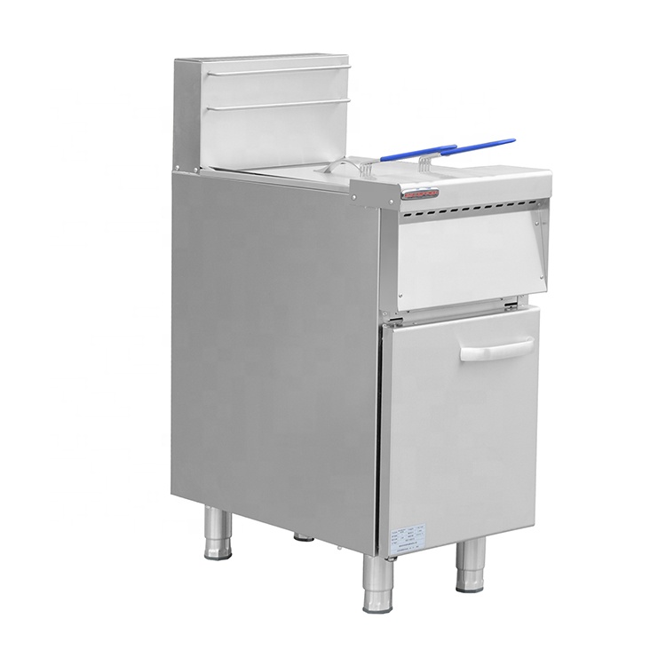 Hot selling commercial hotel non stick gas deep fryers frying machine Industrial gas deep fryer