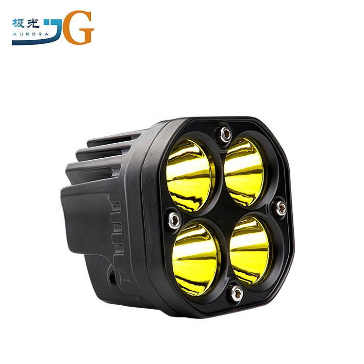 3" 40W Mini Dual Color Round Led Drive Light Motorcycle Lighting System Offroad Lights Led