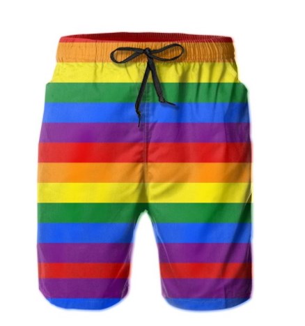 Polyester Beach Shorts Quick Dry Running Hawaii Pants Polyester Sweat Shorts Men Running Workout Mesh Shorts