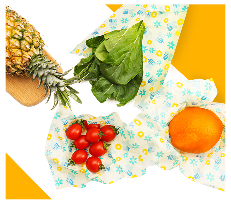 Новые продукты, устойчивые пластиковые контейнеры для еды, упаковка для еды из пчелиного воска