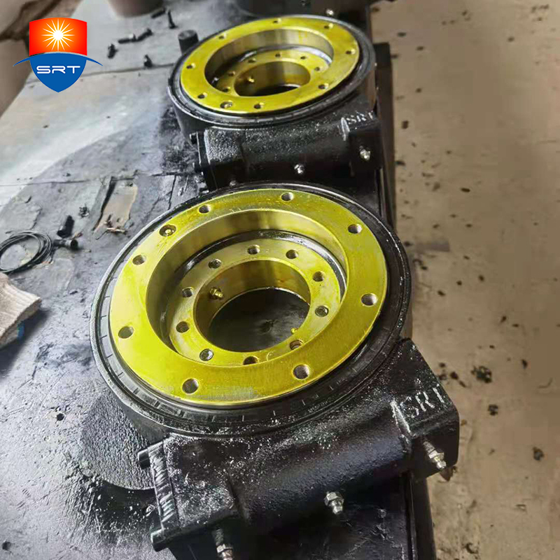 pnematic slewing drive SE7 with 24 DC Motor for Solar Tracker System wanda enclosed house small slewing drive se7