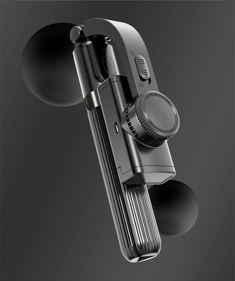 Gimbal Stabilizer for Phone Automatic Balance Selfie Stick Tripod with wireless Remote for Smartphone Gopro Camera