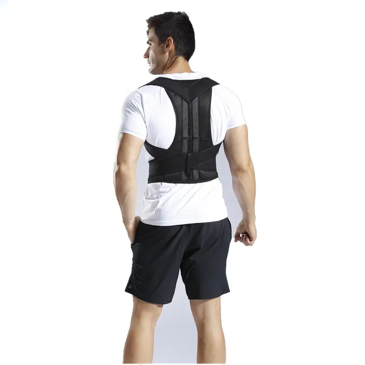 Best Selling Products 2021 In USA Neoprene Back Support Posture Corrector Support Brace For Back