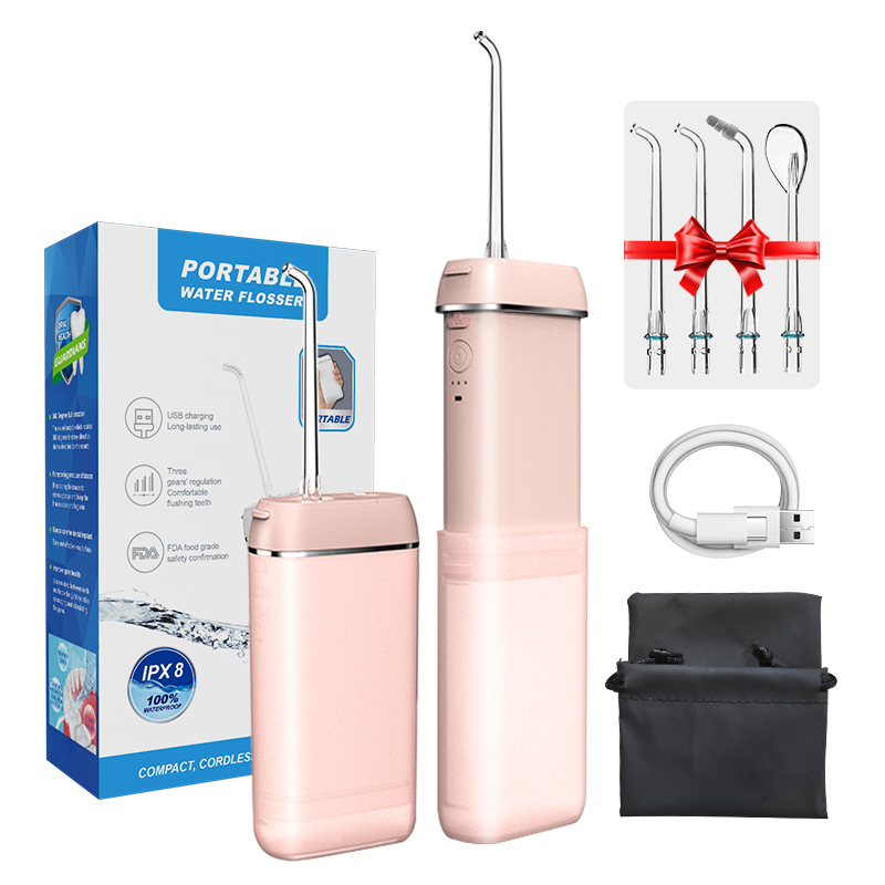 New Design Dental Care Manual Water Jet Ultrasonic Cleaner waterproof Toothpick Water Fosser