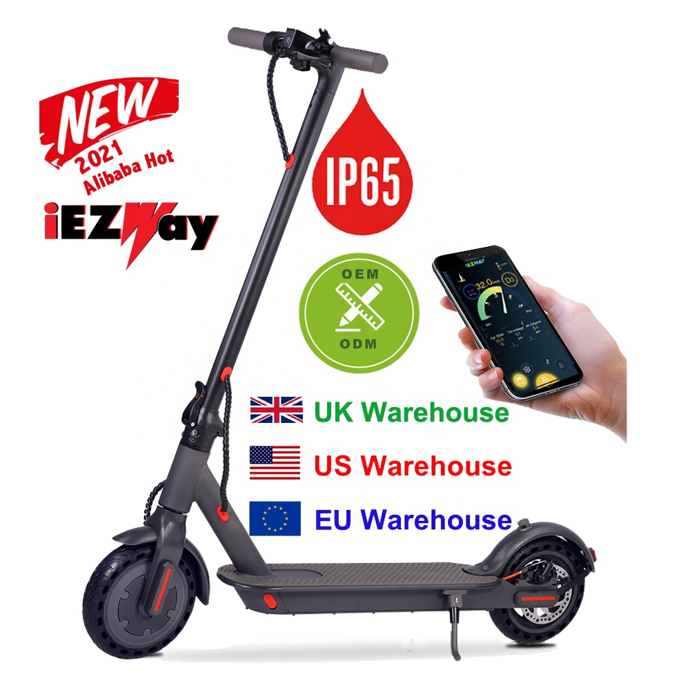 2021 Популярные EU/US/UK складские запасы Перевозка груза падения M365 iezway профессиональный самокат 10.5ah 36v 350w дешевые электрические скутеры