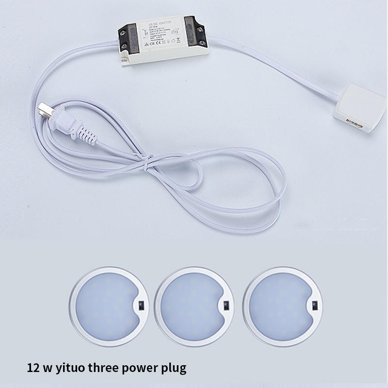PIR 12V подсветки для кухонных шкафов светодиодный светильник с датчиком движения шкаф для одежды шкаф освещения шкаф шкафа лампы светильники шкаф шайба Круглый