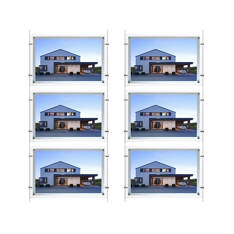 Агент по недвижимости А3/А4 световая коробка отображает ультратонкое окно Lightbox