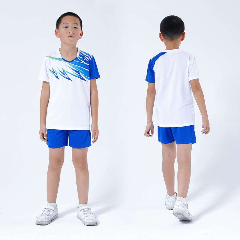 Men's and women's badminton clothing suits sleeveless sportswear perspiration sublimation T-shirt & shorts table tennis clothing