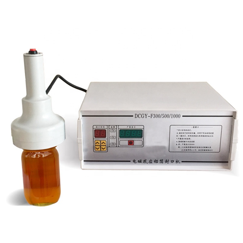 High Speed Automatic Glass Jar Plastic Bottle Induction Sealer Aluminum Foil Sealing Machine