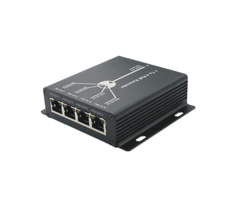 4 порта Ethernet Poe удлинитель 10 100 Мбит/с для Ip-камеры