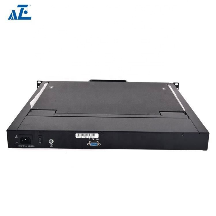 AZE 1 Порт KVM 19-в такой стране, как. Стоечный консоли с ЖК-экраном с одним портом KVM переключатель