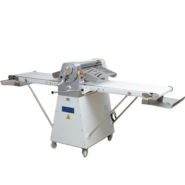 zmmag pita bread machine croissant machine floor type electric pastry dough sheeter for bakery