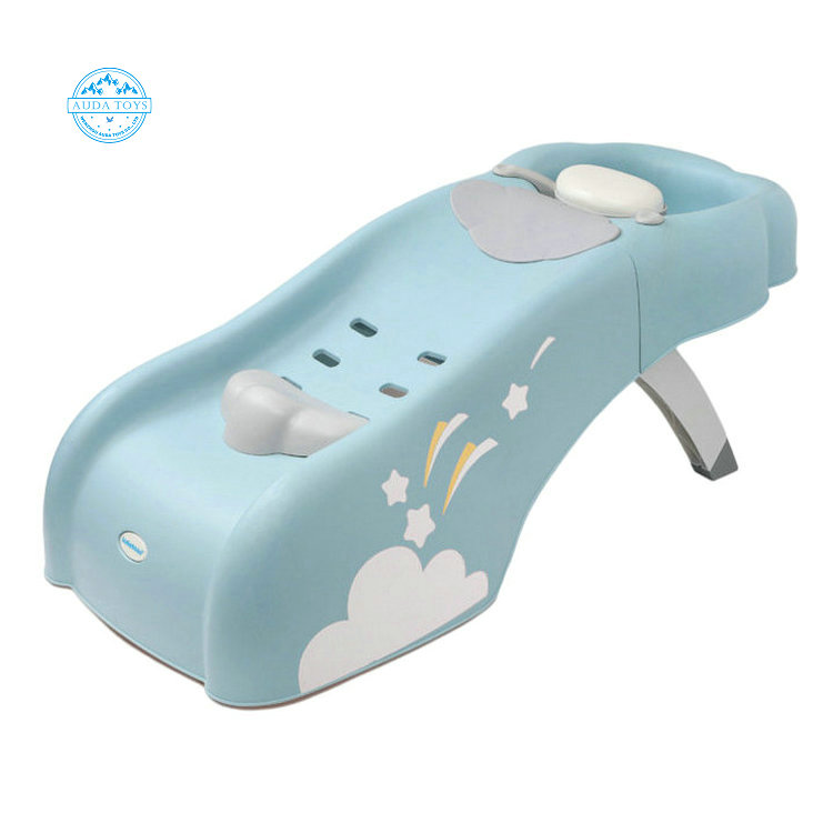 A06701B 2021 New Top Quality PP Plastic Adjustable Children Shampoo Chair Other Baby Furniture Nursery