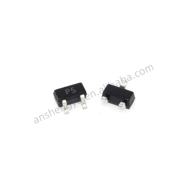 Copoer ESD RCLAMP0502B.TCT 3-контактный СОТ-523 пакет Оригинал RCLAMP0502B P5 ESD подавитель телевизоры Uni-Дир Bi-Дир 5V
