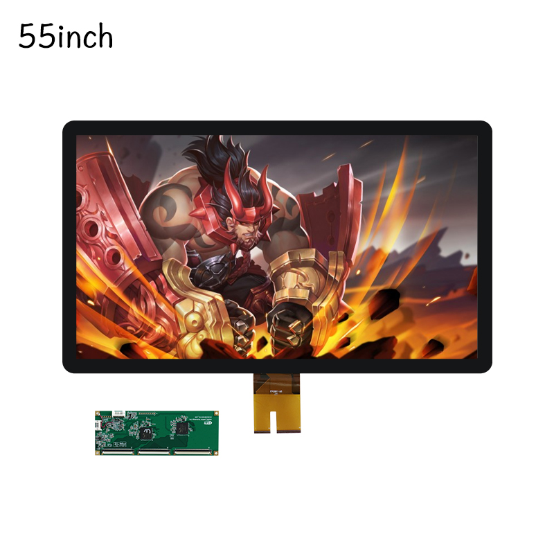 55 дюймов multi touch точек касания oem fhd full view на тонкопленочных транзисторах на тонкоплёночных транзисторах edp lvds ЖК дисплей светодиодный ip65 G + G промышленный сенсорный экран стекло